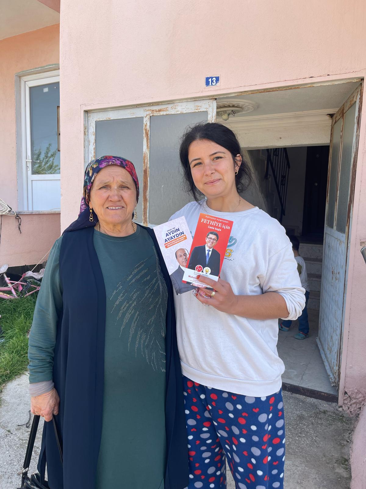 Ak Kadınlar Fethiye'nin 41 Mahallesinde (14)