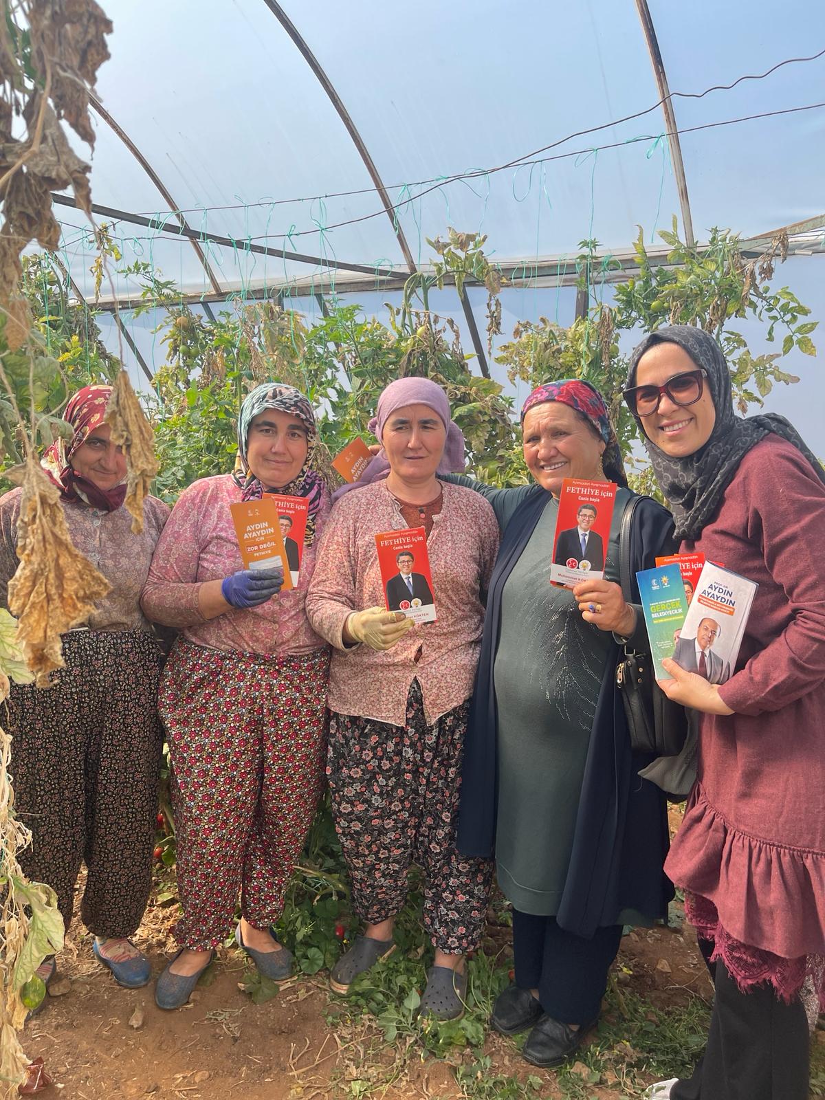 Ak Kadınlar Fethiye'nin 41 Mahallesinde (4)