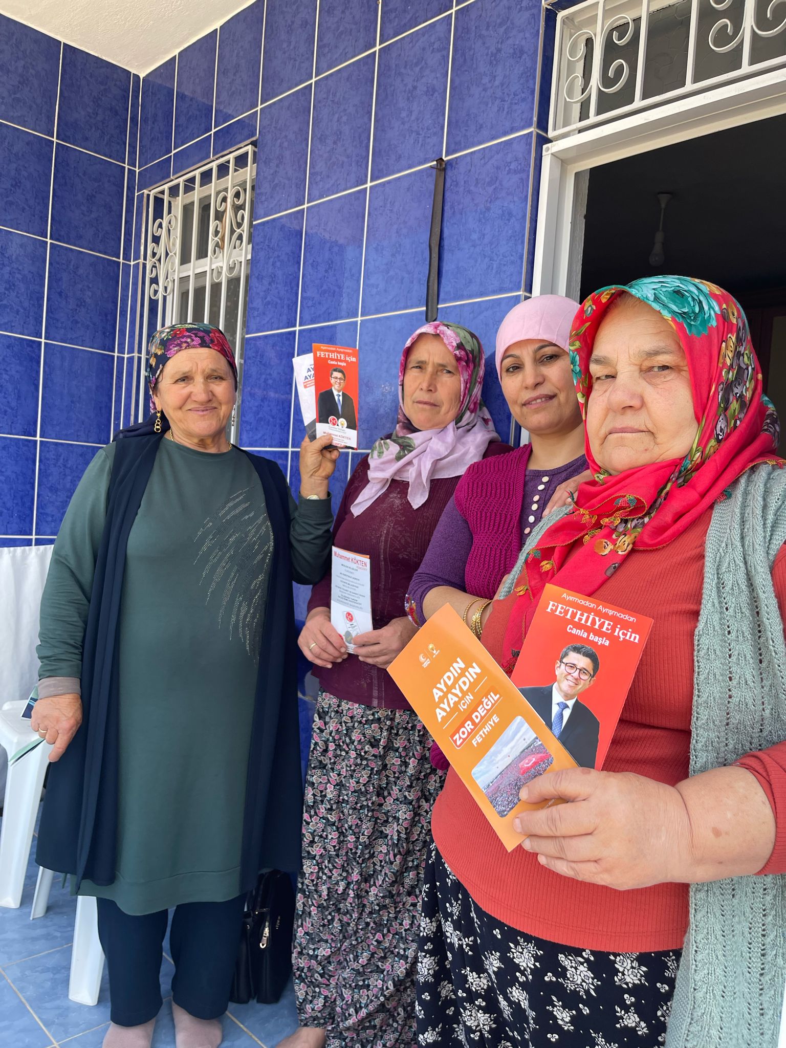 Ak Kadınlar Fethiye'nin 41 Mahallesinde (5)