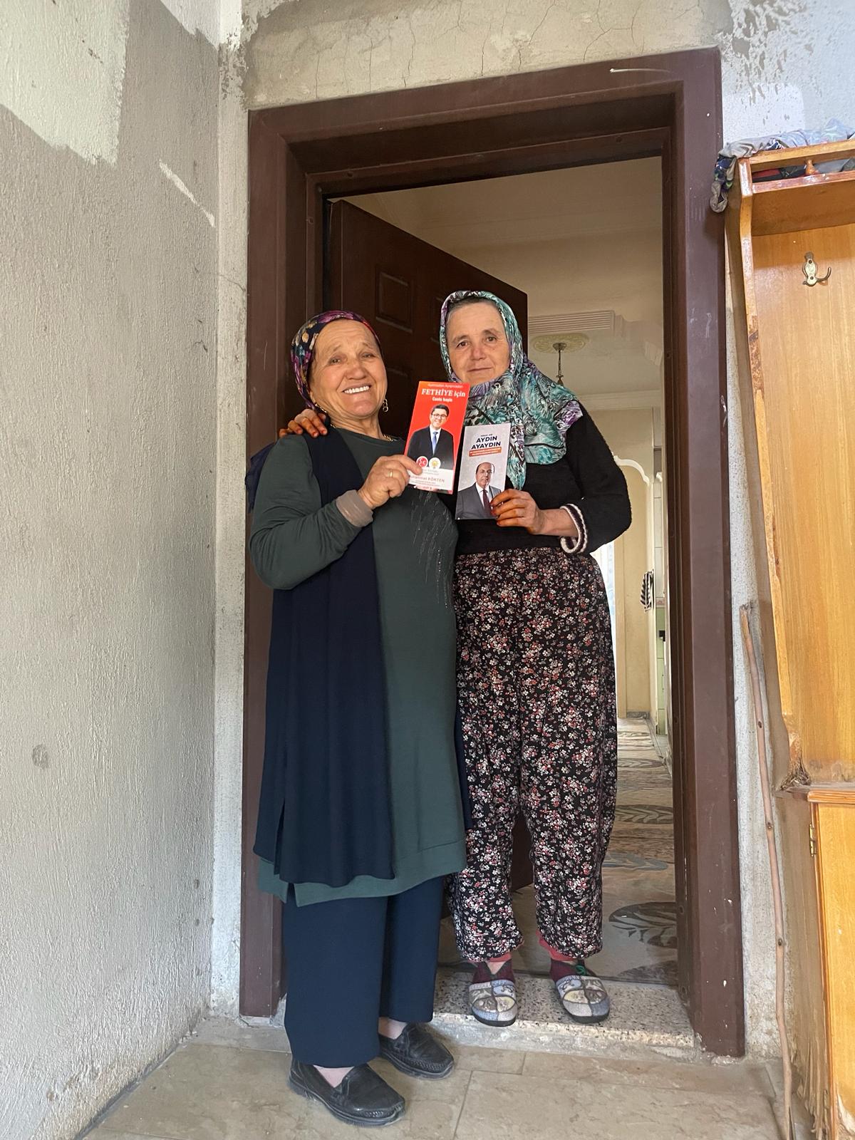 Ak Kadınlar Fethiye'nin 41 Mahallesinde (6)