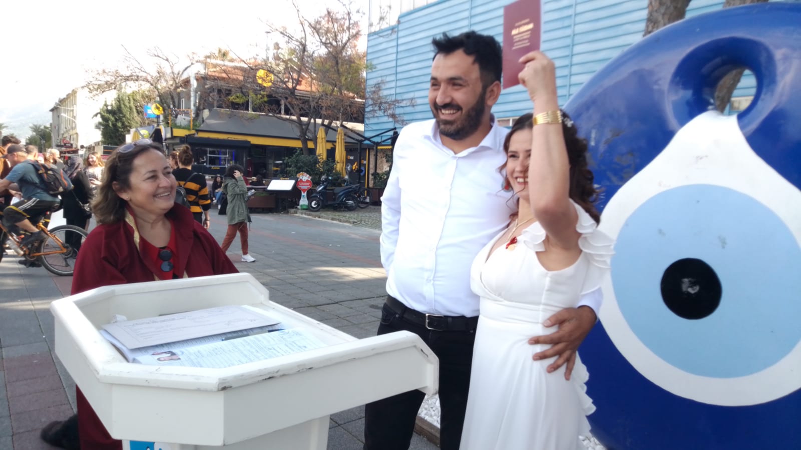 Fethiye’de Sevgililer Gününde Nikah Yoğunluğu (14)
