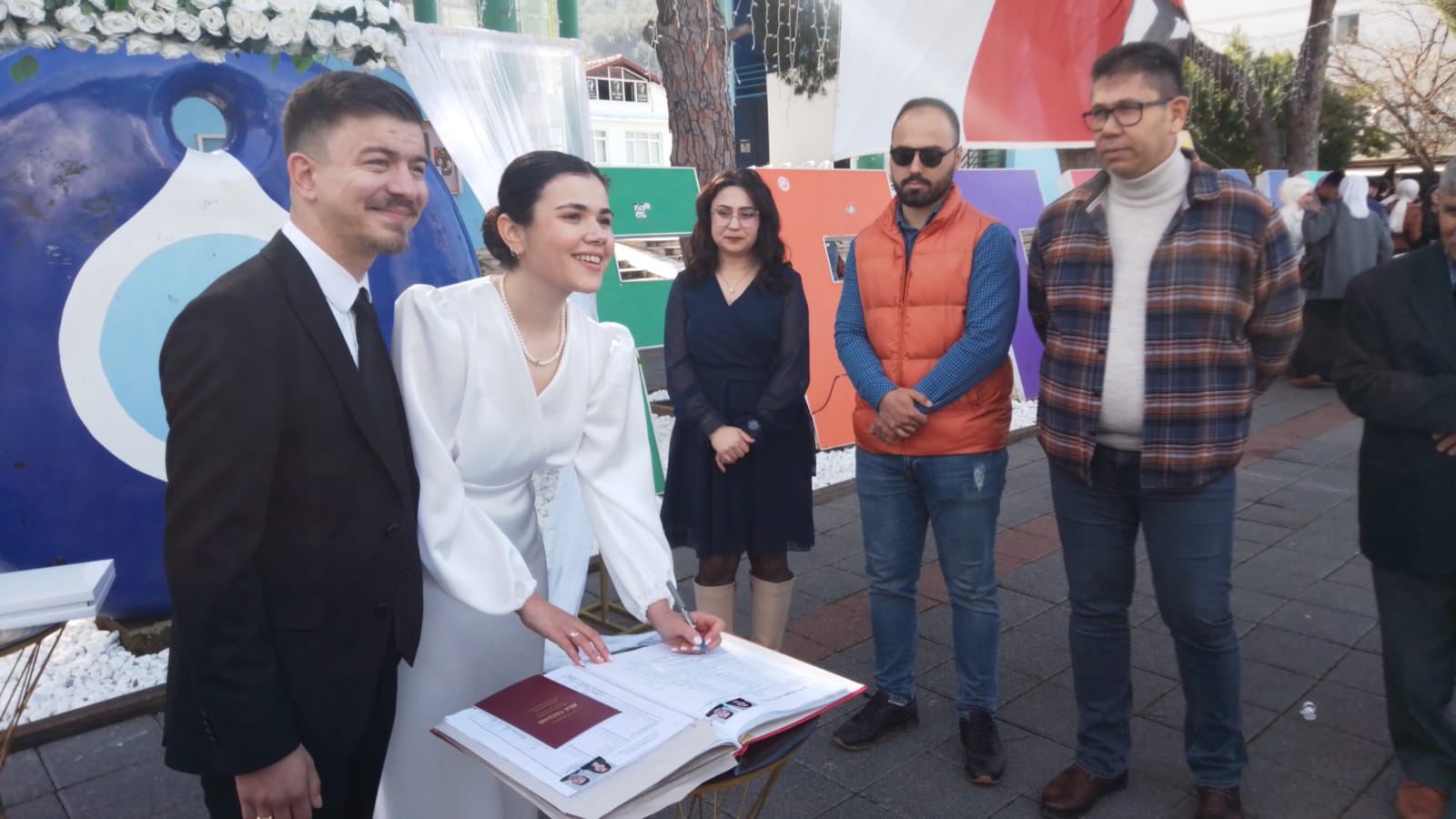 Fethiye’de Sevgililer Gününde Nikah Yoğunluğu (3)