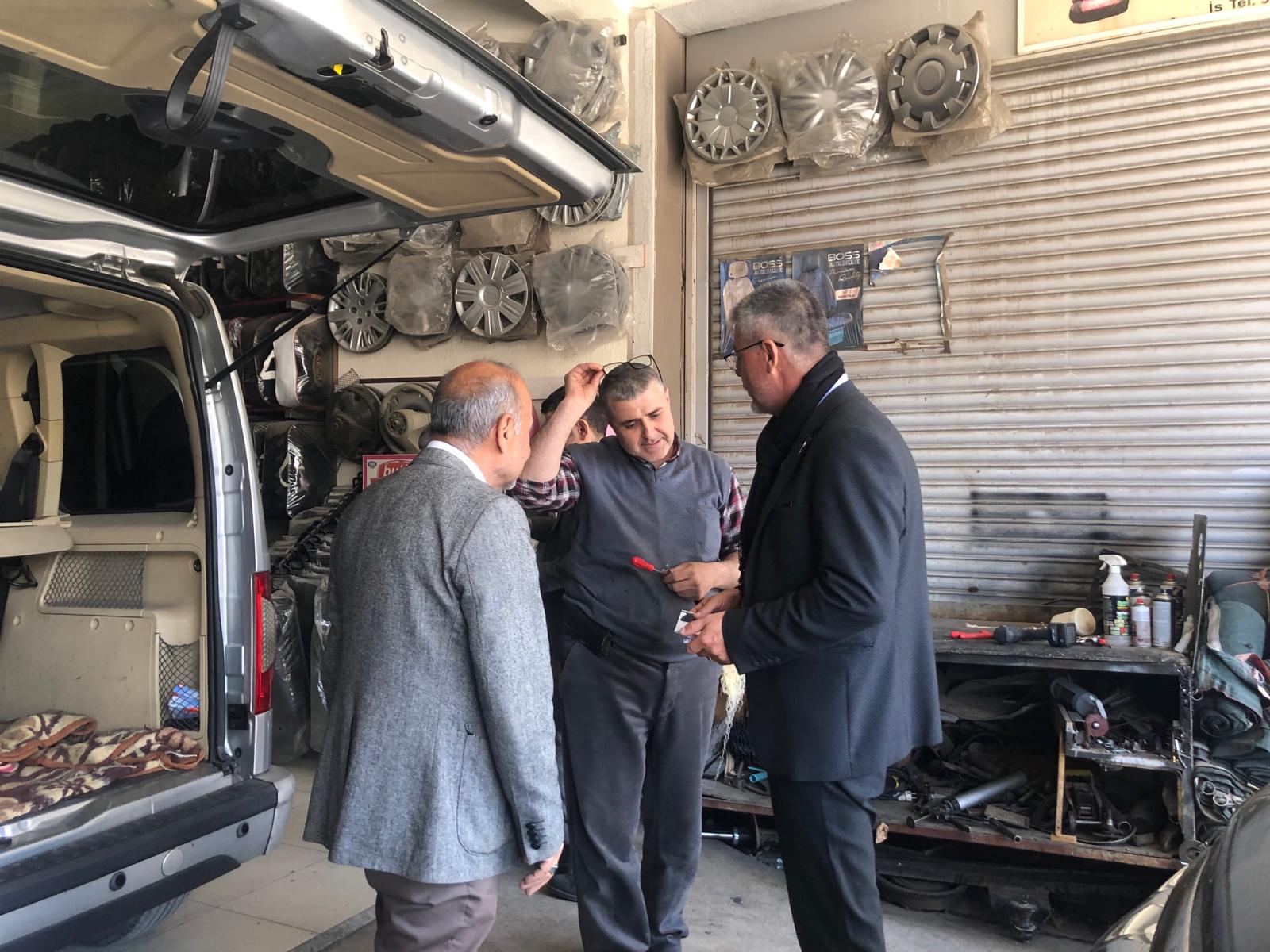 Başkan Adayı Yiğit, Ziyaretlerini Sürdürüyor (2)