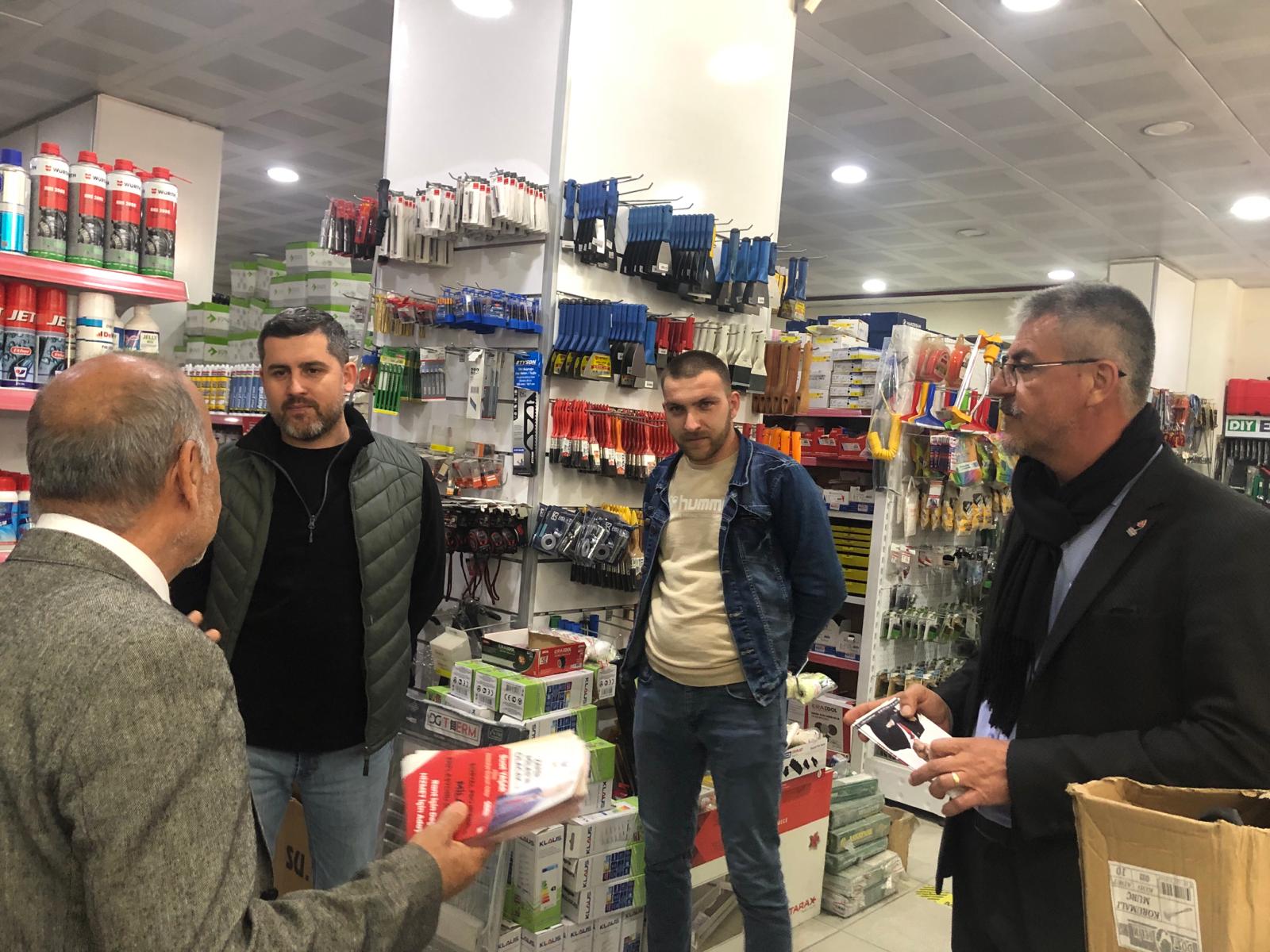 Başkan Adayı Yiğit, Ziyaretlerini Sürdürüyor (3)