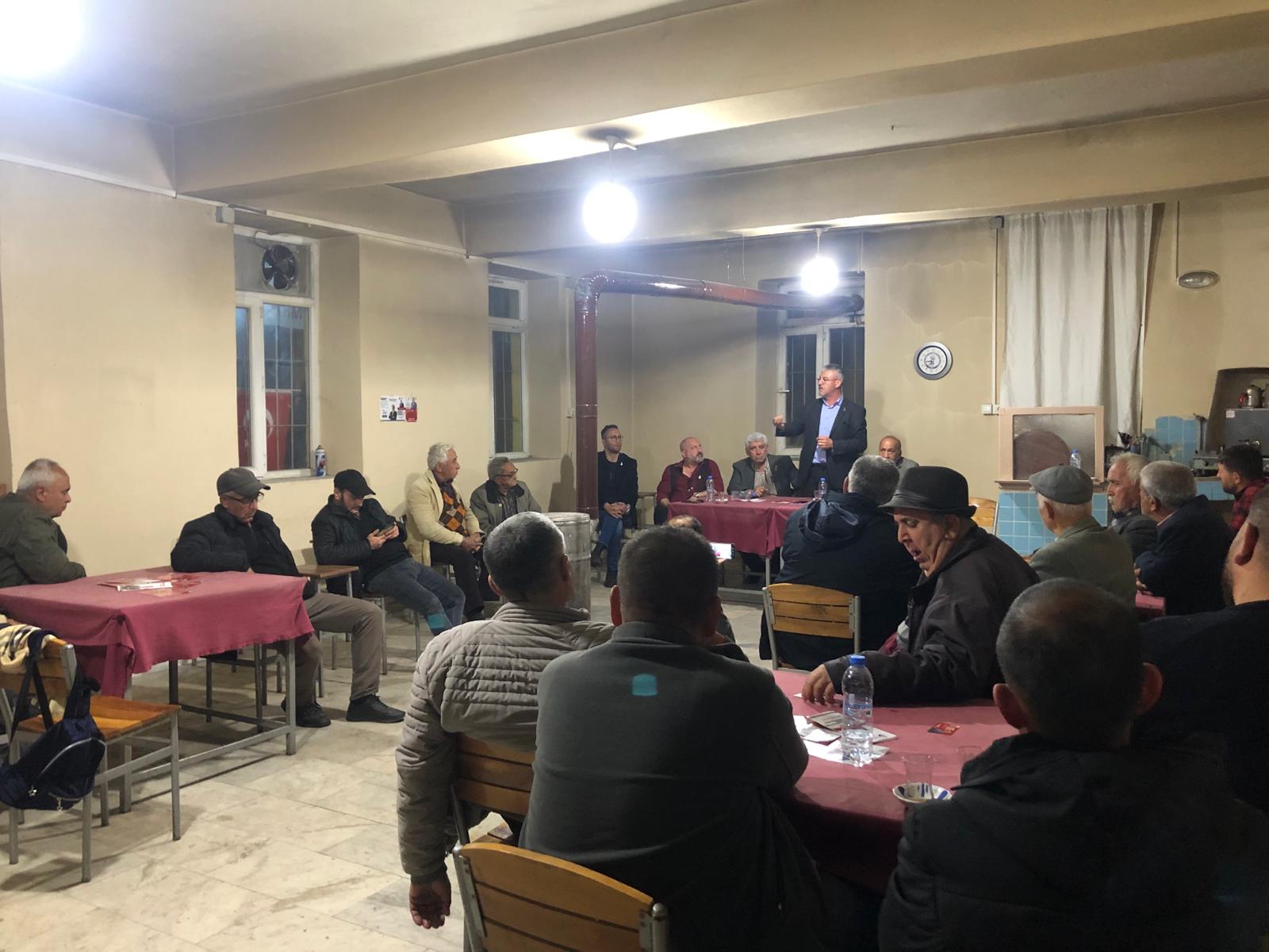 Başkan Adayı Yiğit, Ziyaretlerini Sürdürüyor (5)