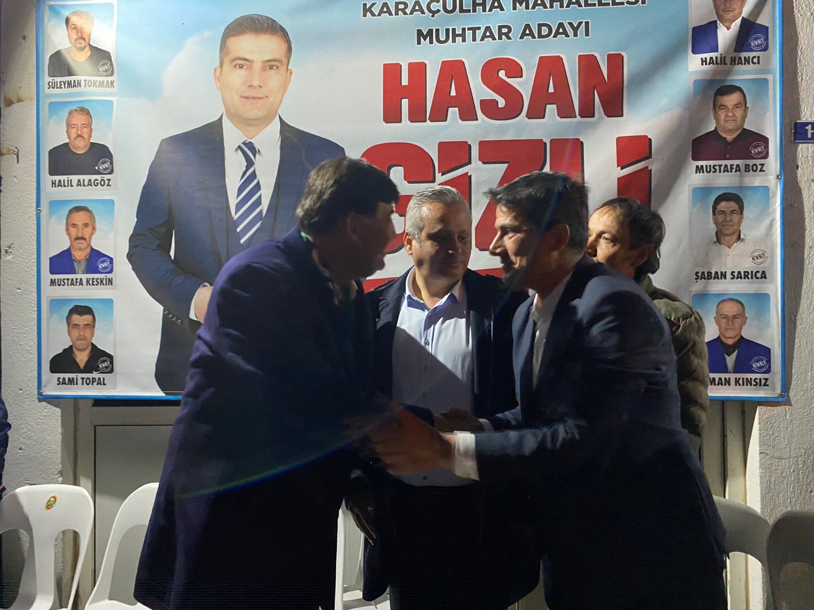Başkan Karaca, Muhtar Adayı Hasan Gizli’yi Ziyaret Etti (2)