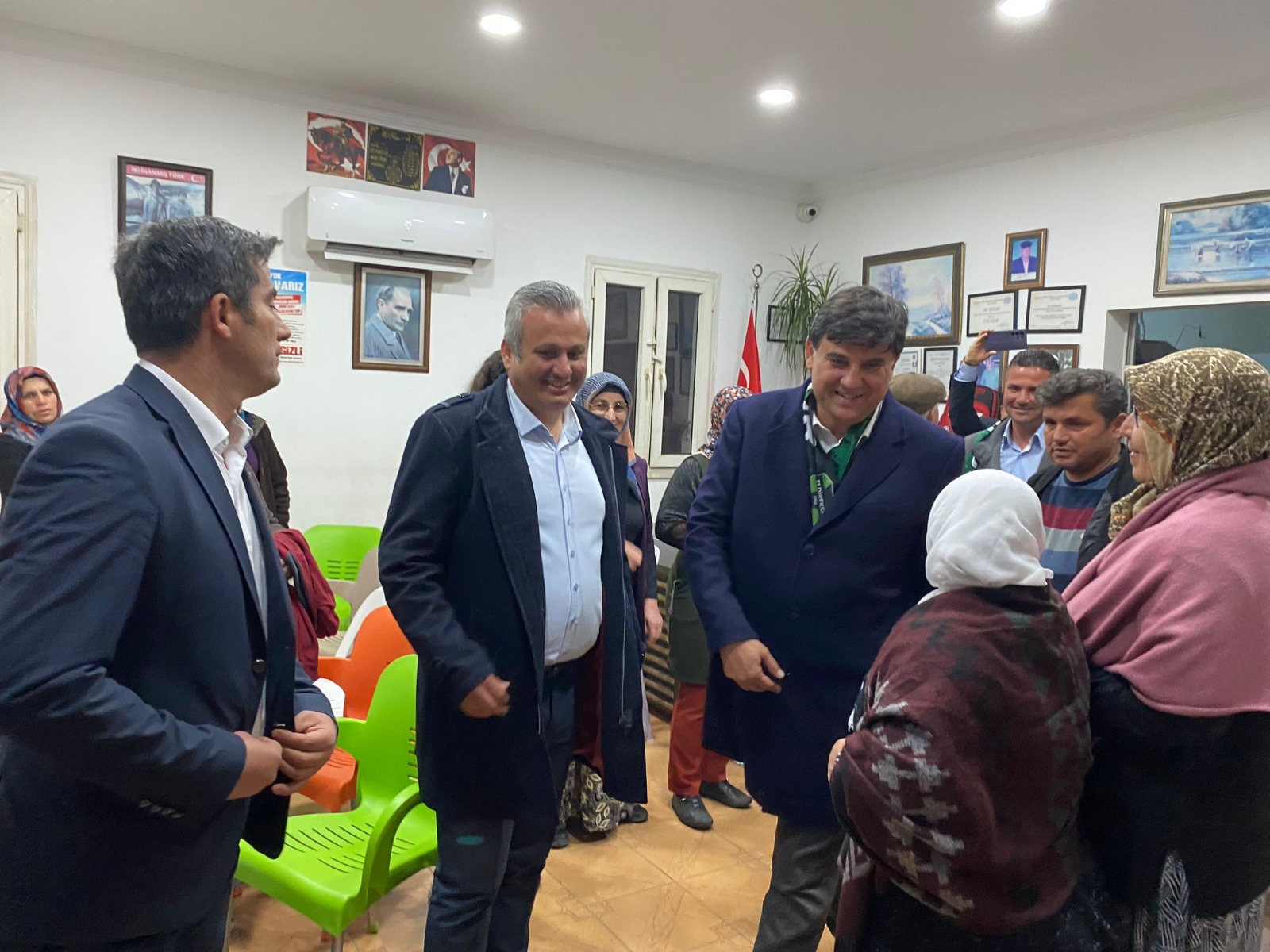 Başkan Karaca, Muhtar Adayı Hasan Gizli’yi Ziyaret Etti (8)