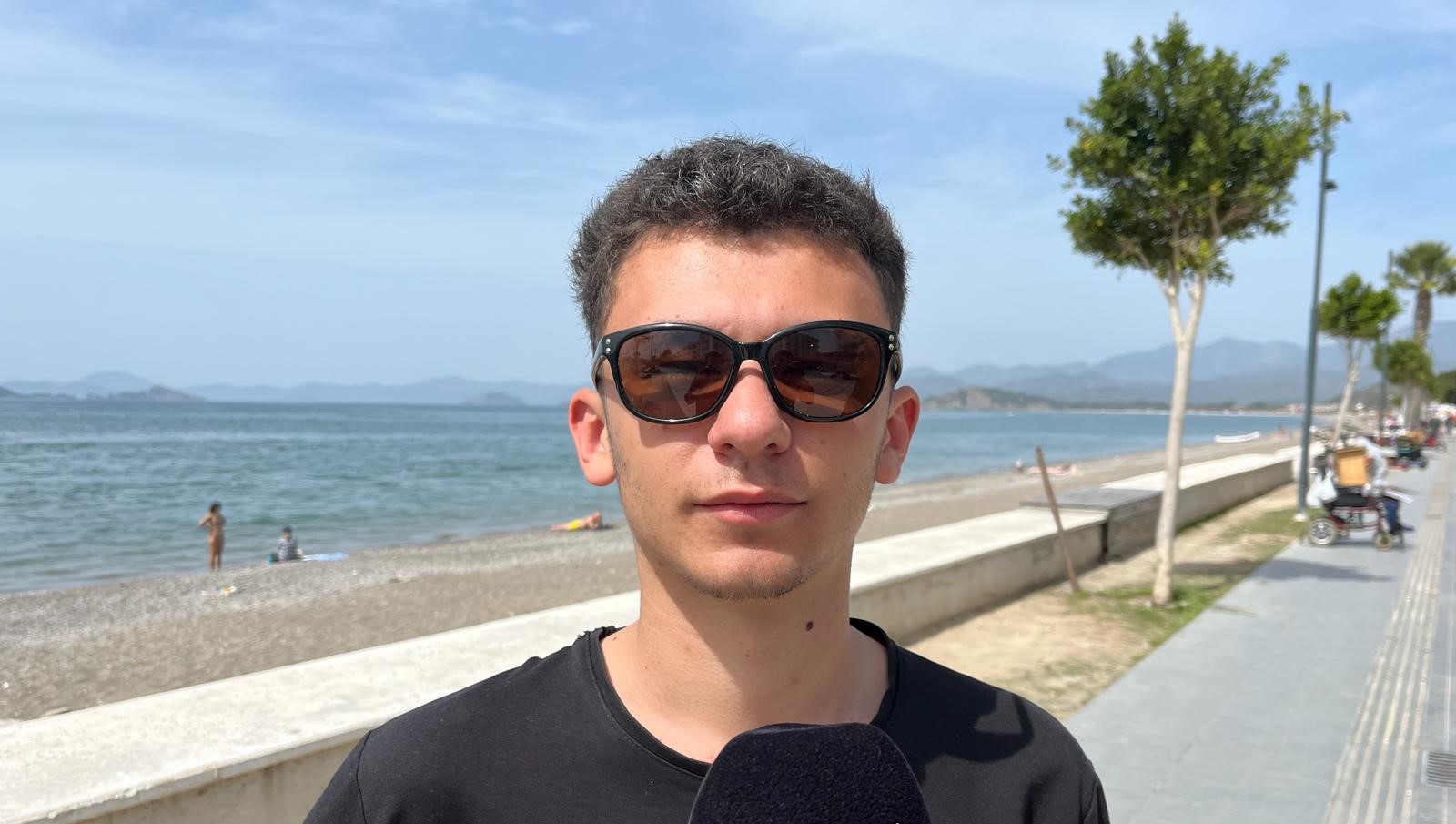 Fethiye'de Oyunu Veren Sahile Koştu