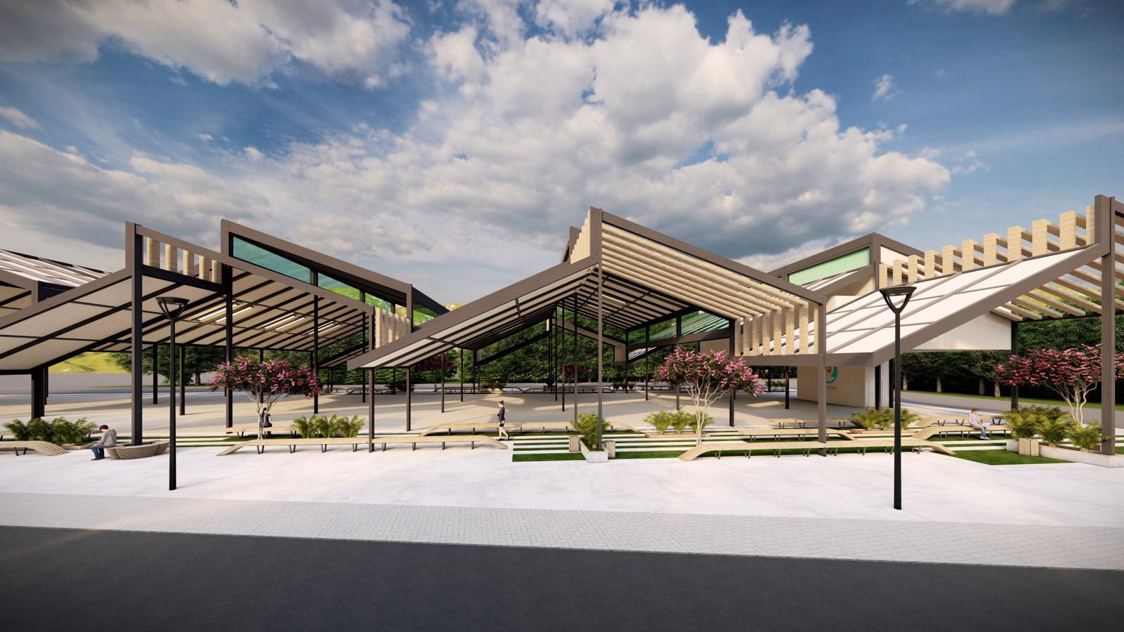 Kapali Pazar Yeri̇ne İlk Kazma Vuruluyor (2)