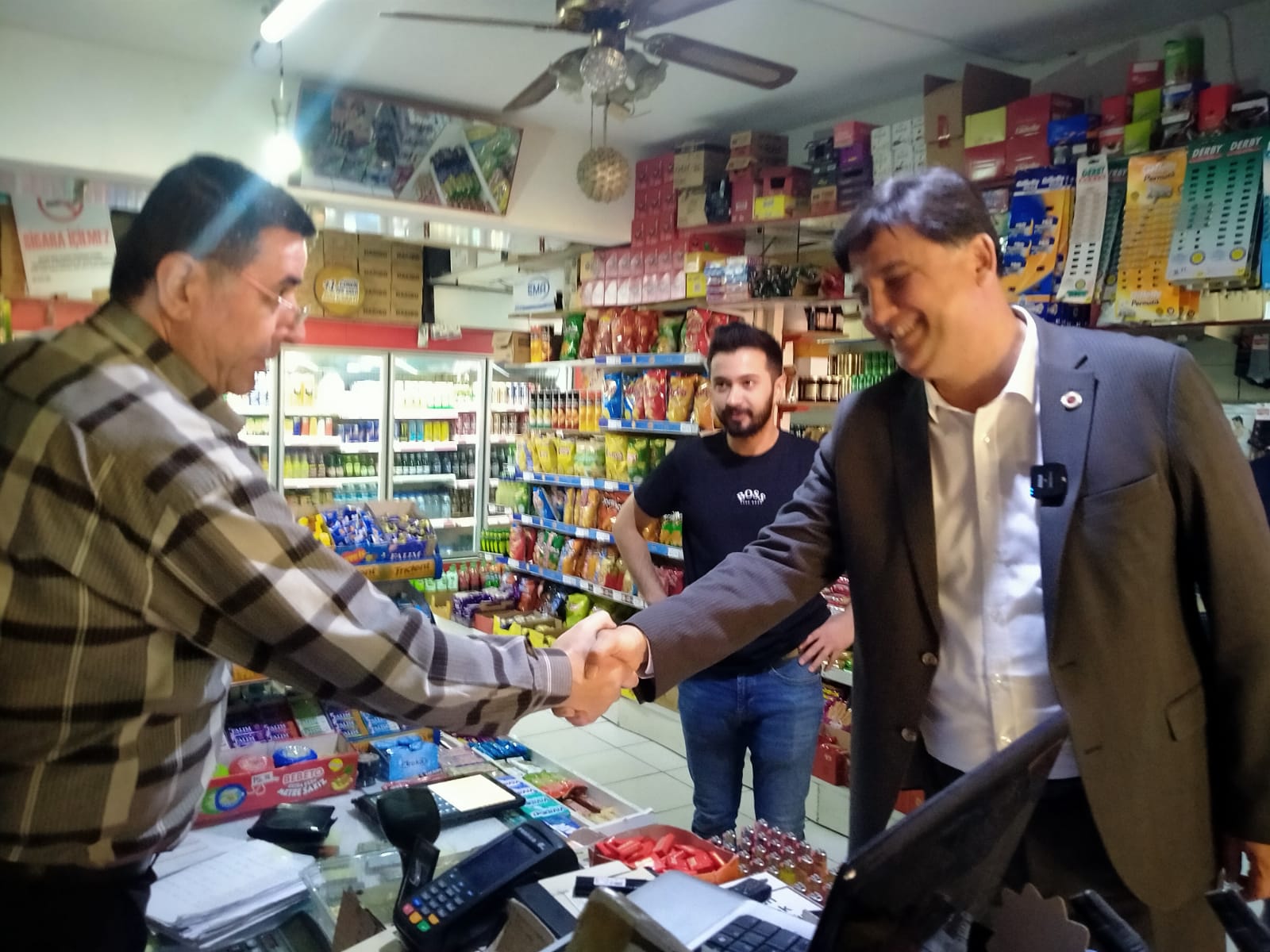 Karaca, Çalış Esnafını Ziyaret Etti (1)