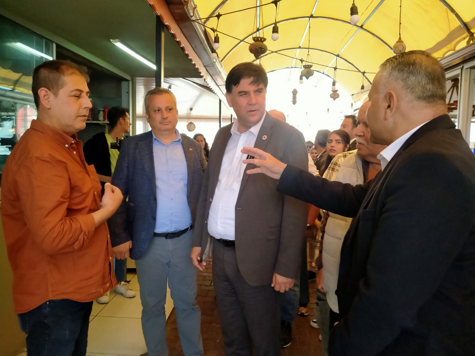 Karaca, Çalış Esnafını Ziyaret Etti (6)