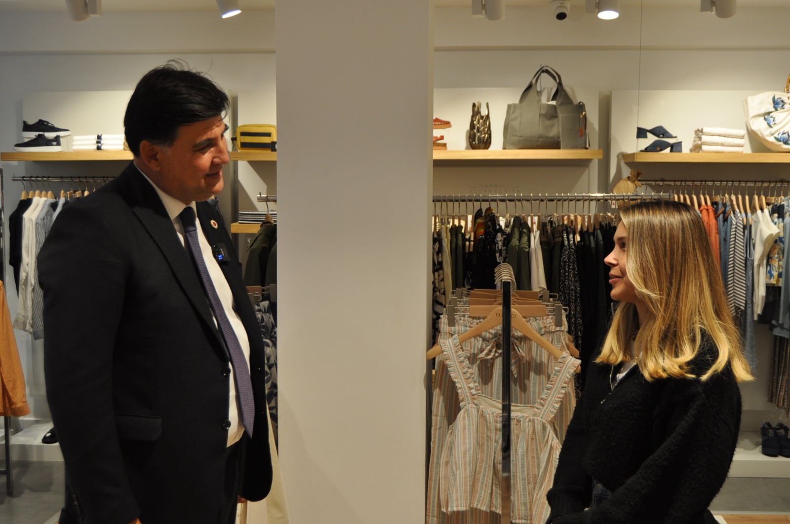 Karaca, Çarşı Esnafını Ziyaret Etti (1)