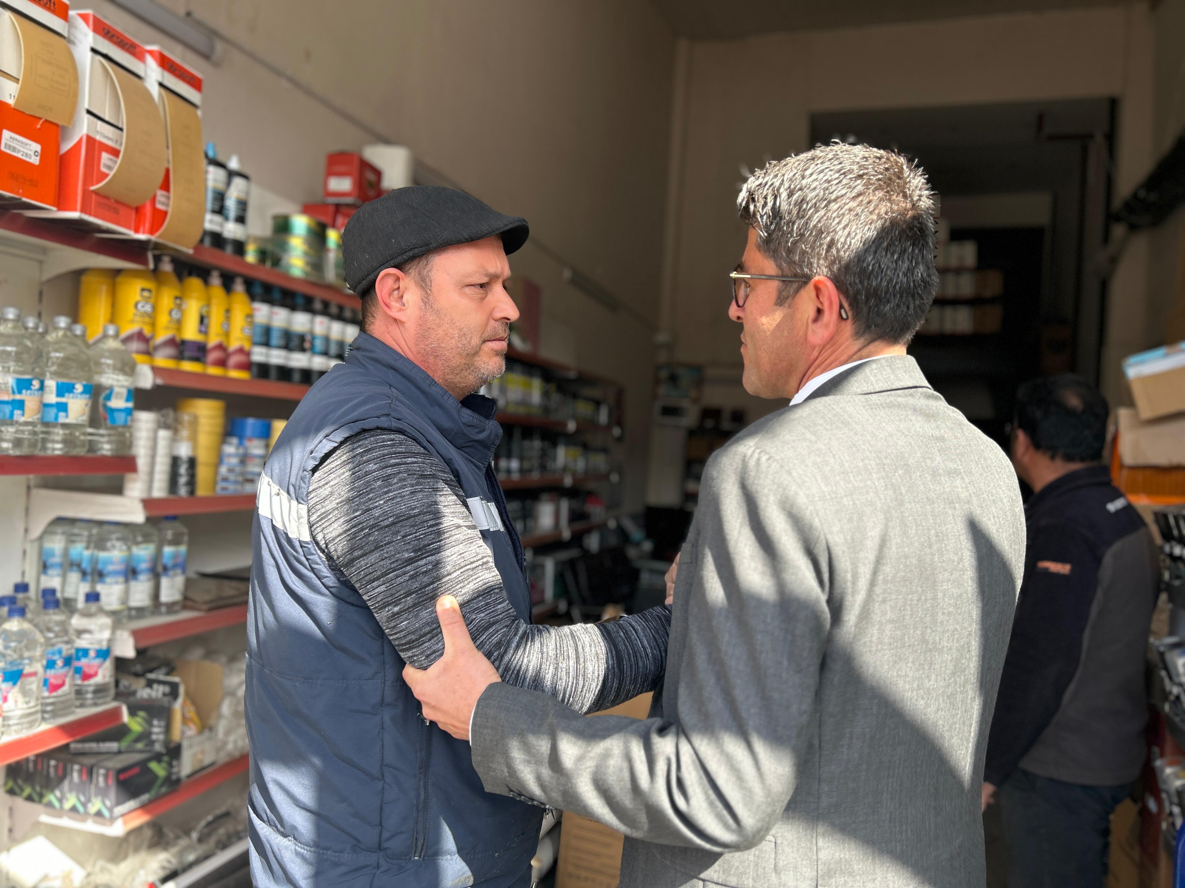 Kökten, Esnafların İlgisine Teşekkür Etti (1)