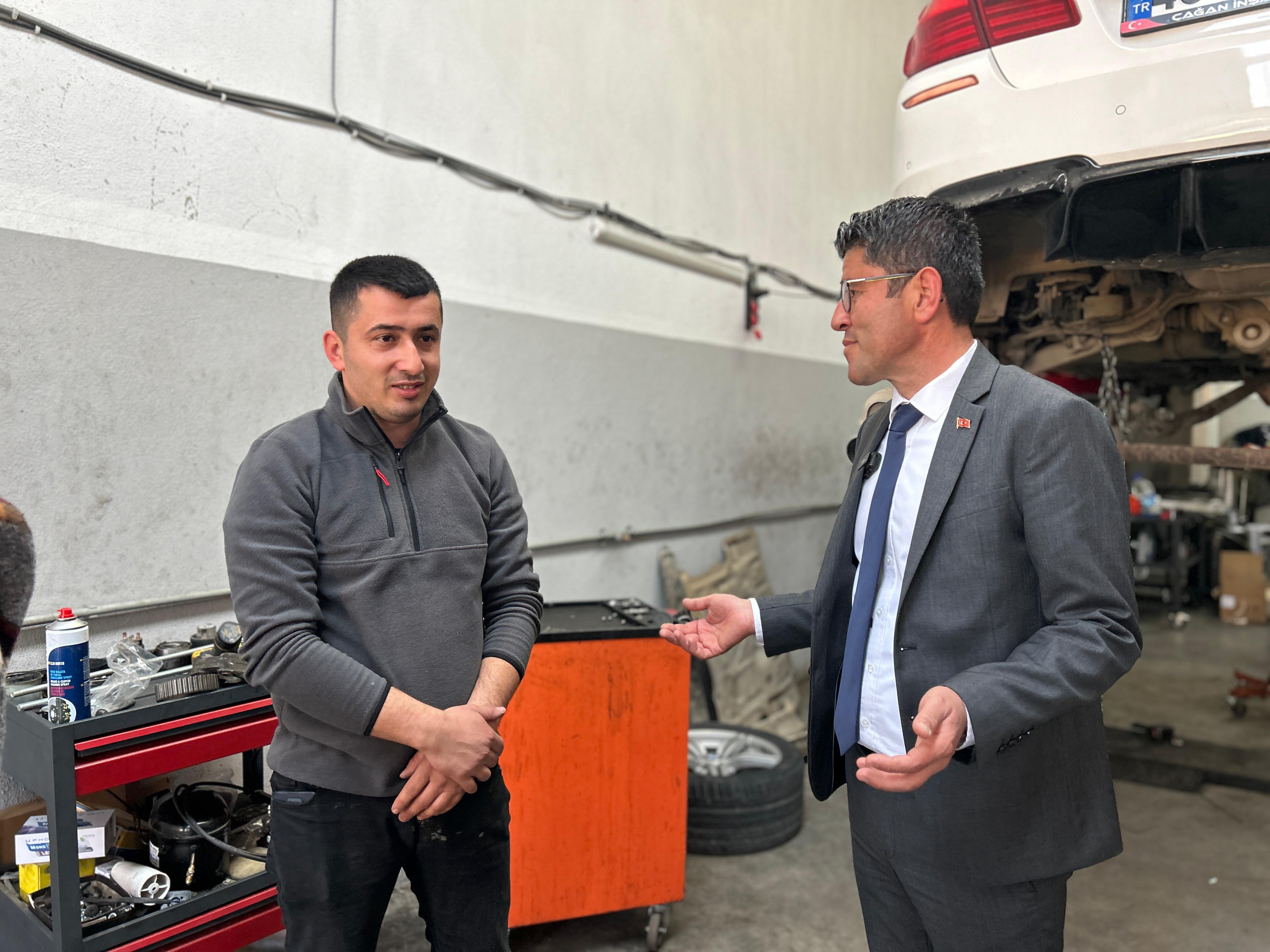 Kökten, Esnafların İlgisine Teşekkür Etti (2)