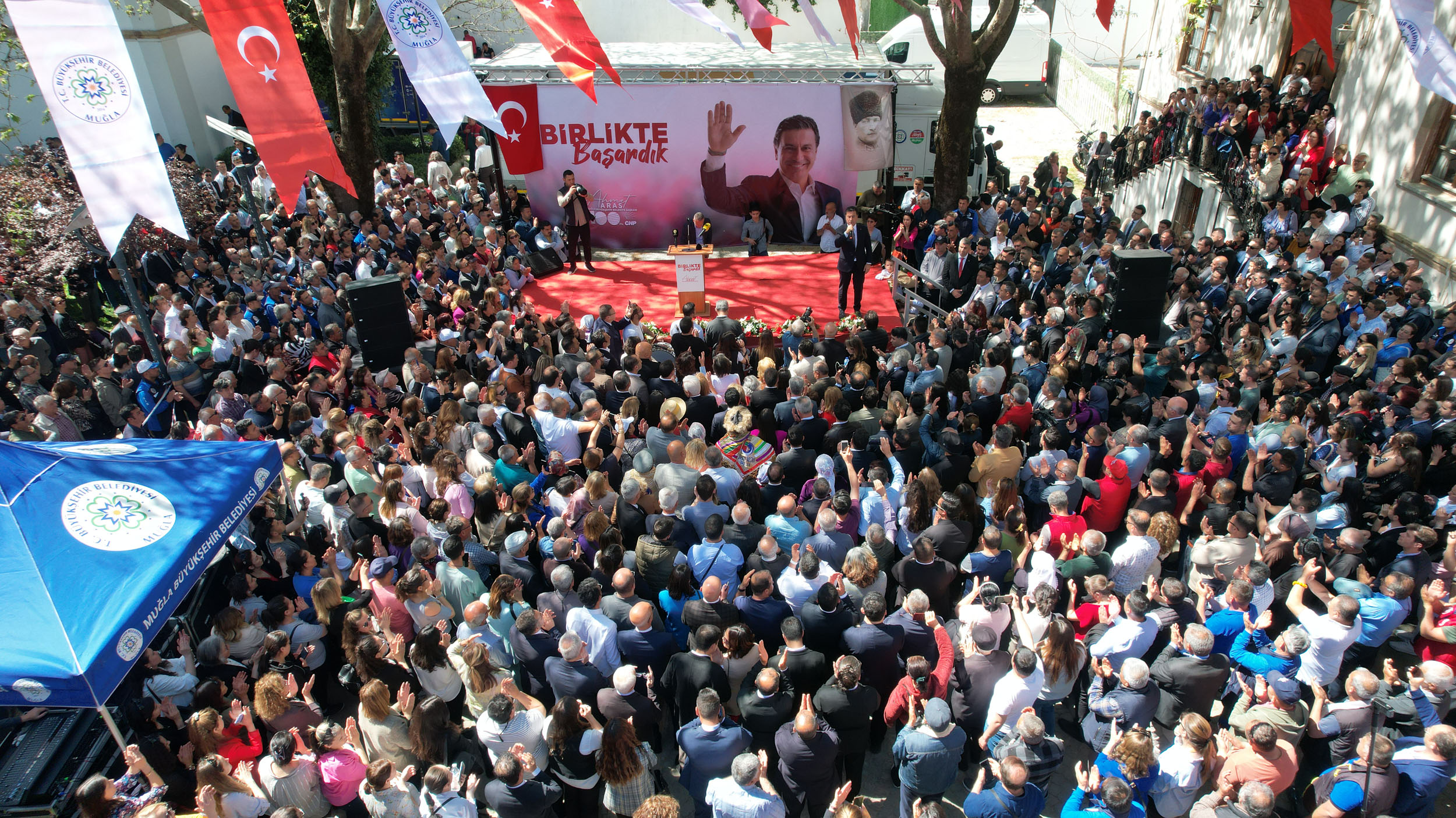 Başkan Aras, Görevi Devraldı (1)