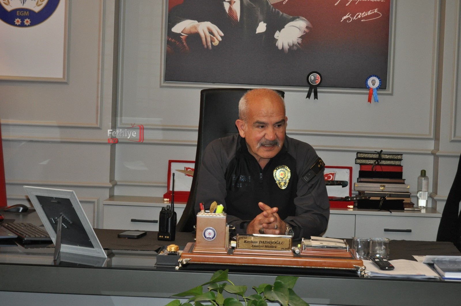 Emniyet Müdürü Dadaşoğlu, Görevi Öğrenci Miray’a Bıraktı (4)