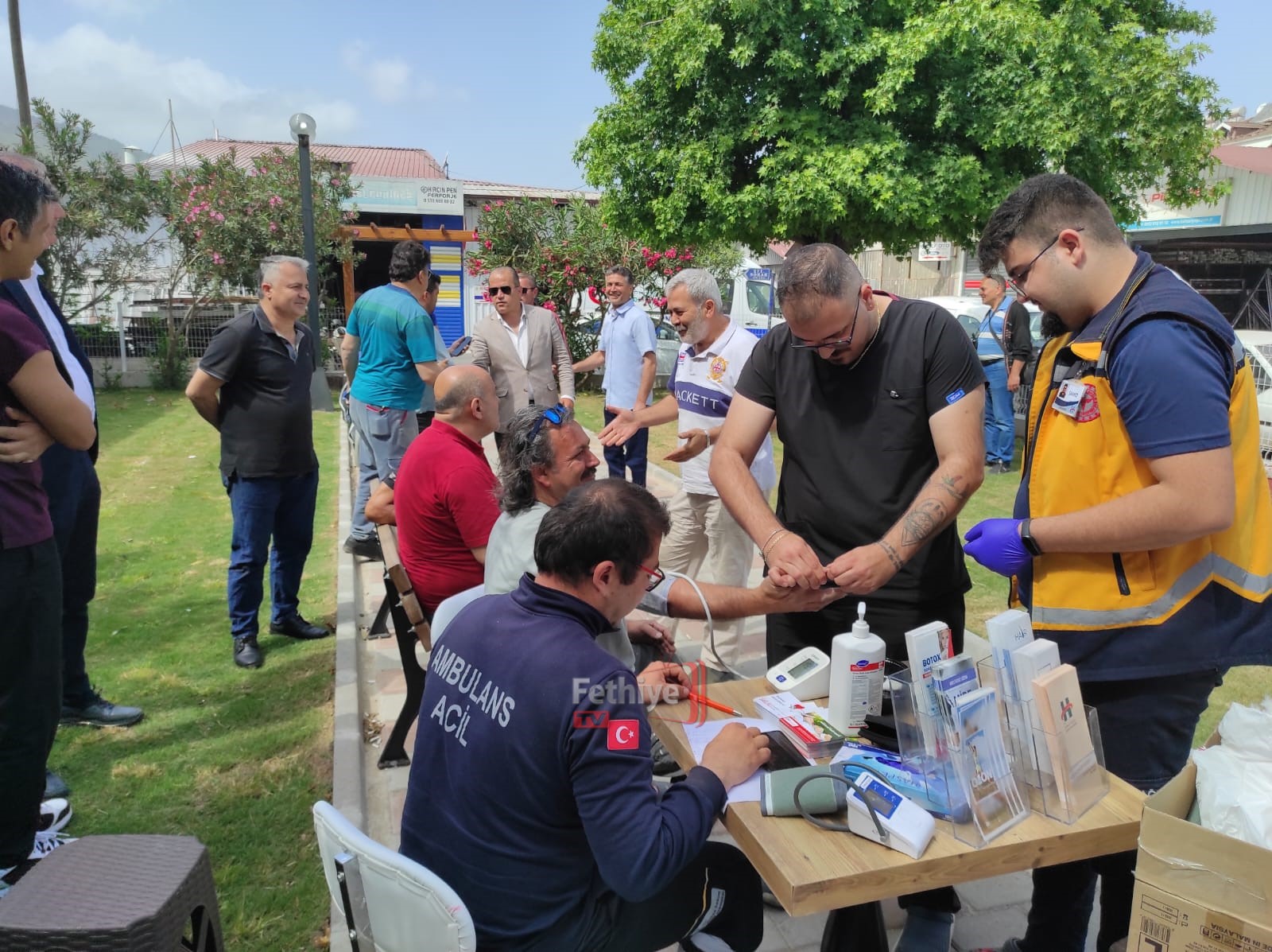 Esnaf Hastanesi’nden Sanayi Esnafına Sağlık Taraması (8)