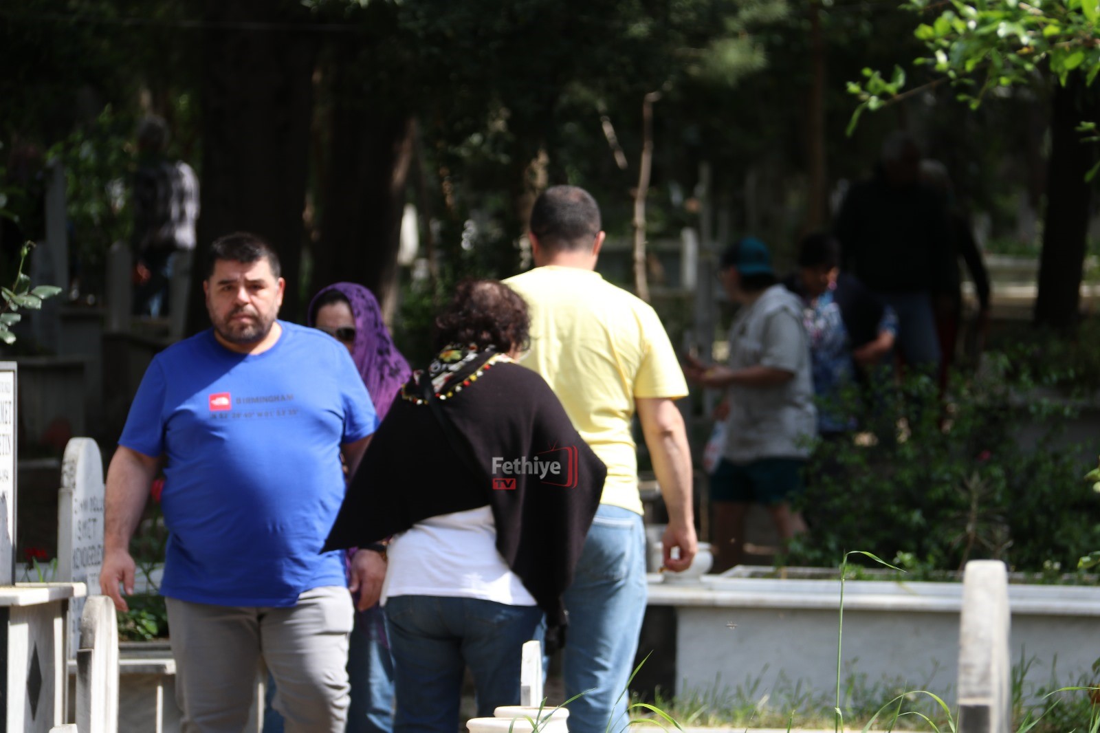 Fethiye’de Arefe Günü Mezar Ziyaretleri Unutulmadı (1)