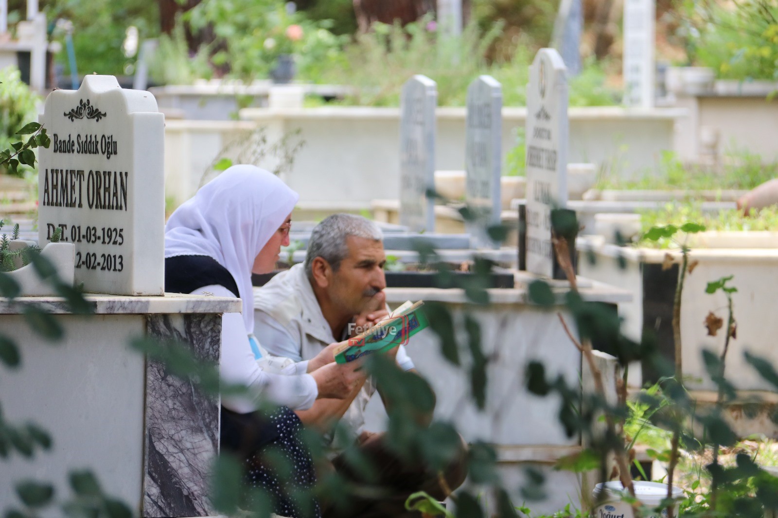 Fethiye’de Arefe Günü Mezar Ziyaretleri Unutulmadı (2)