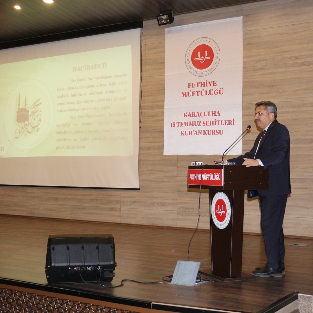 Fethiye’de Hacı Adayları Bilgilendirildi (3)