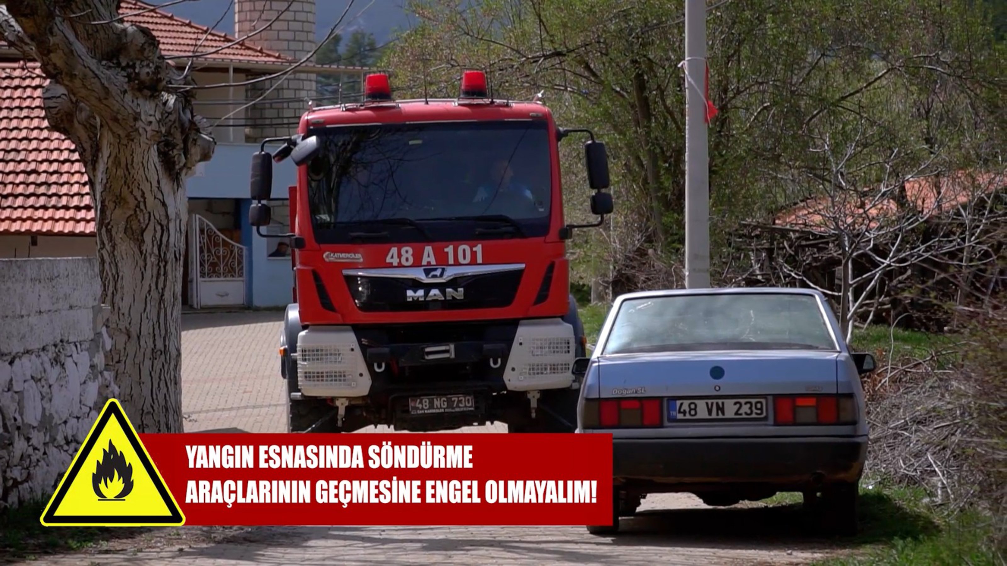 Muğla Orman Bölge Müdürlüğünden Kırsal Mahallelere Yangın Uyarısı (2)