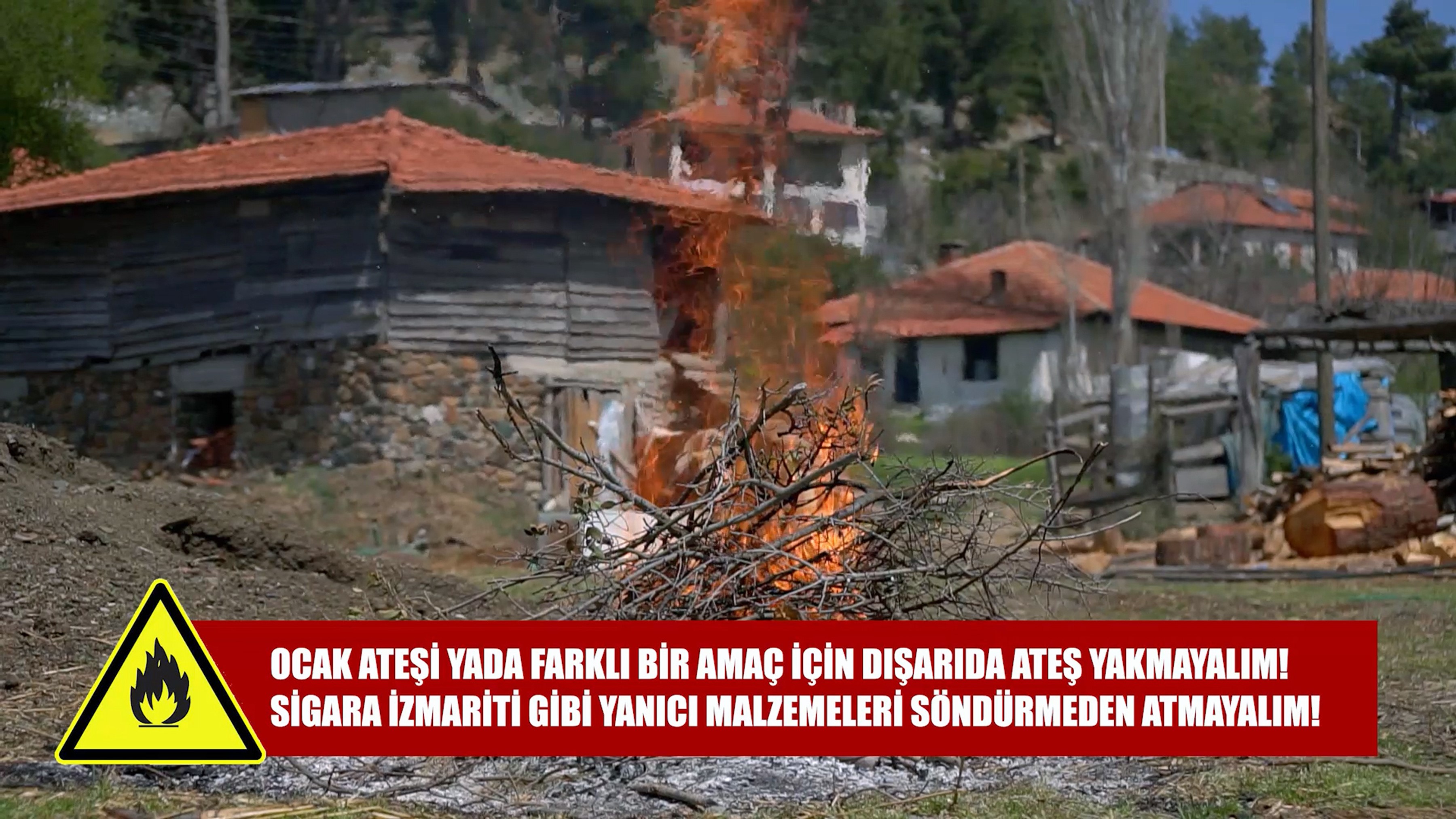 Muğla Orman Bölge Müdürlüğünden Kırsal Mahallelere Yangın Uyarısı (4)