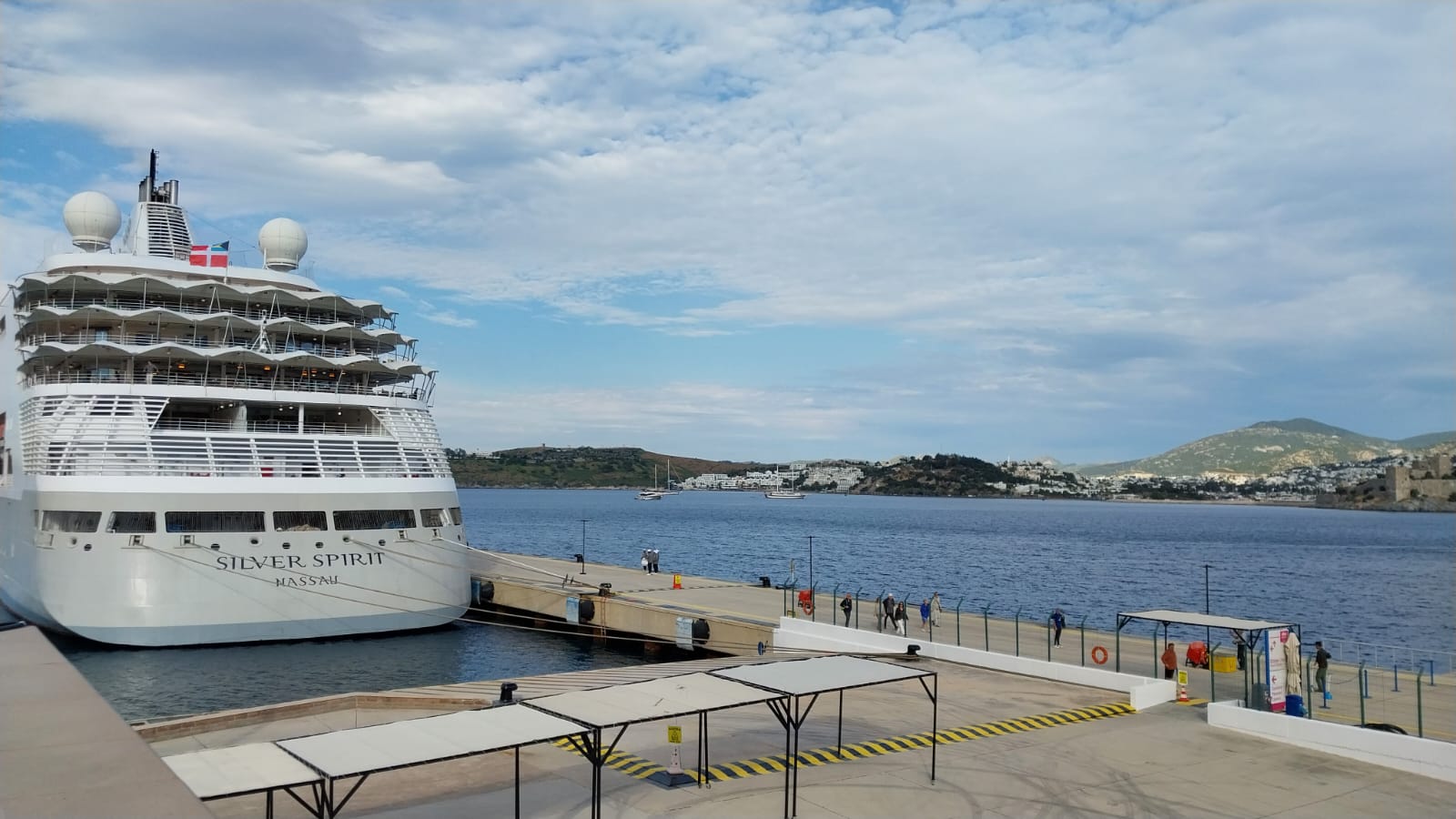 Sezonun İlk Gemisi Bodrum’a Geldi (4)