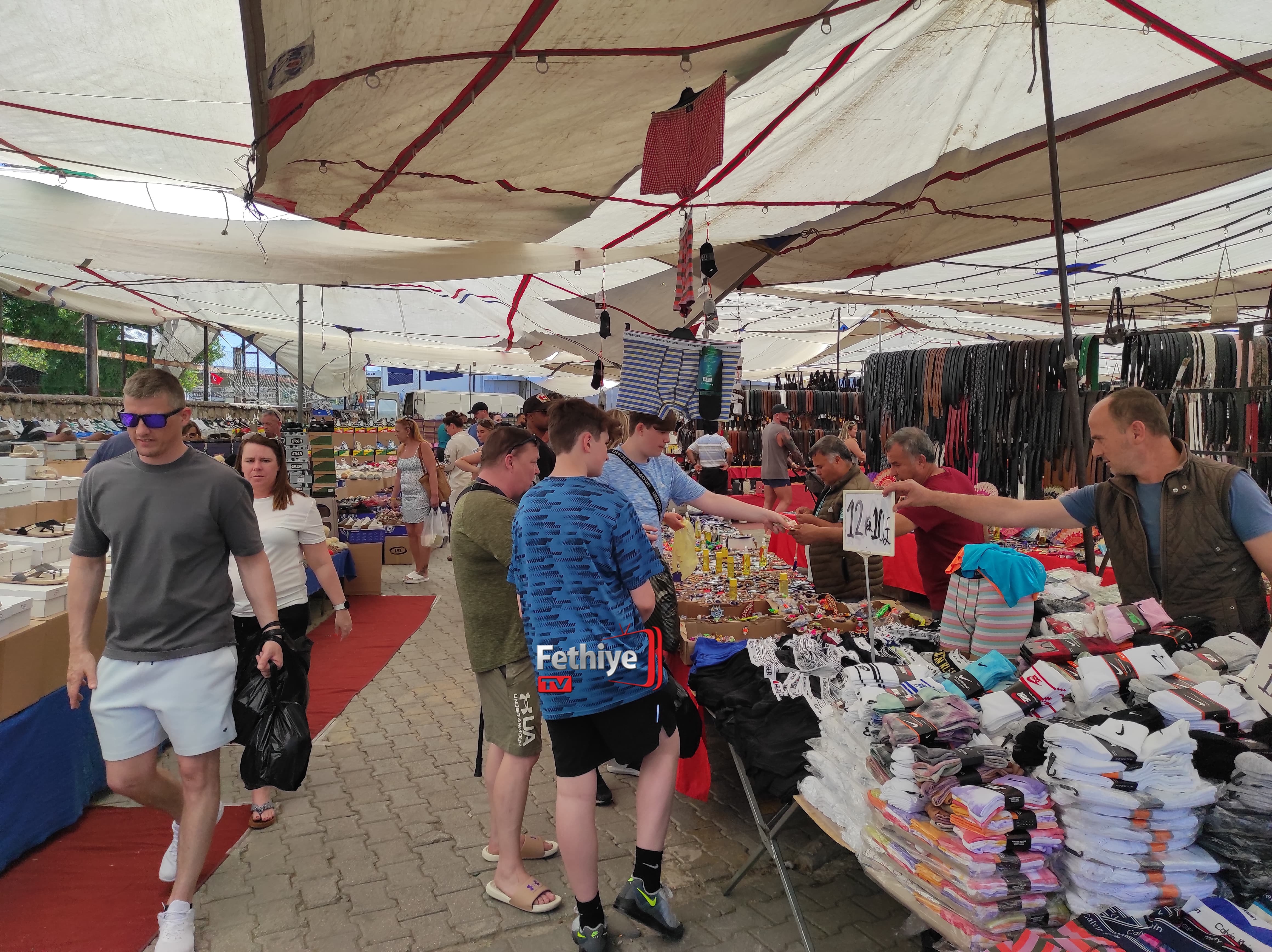 Fethiye Salı Pazarına Yabancı Turist Akını! (5)