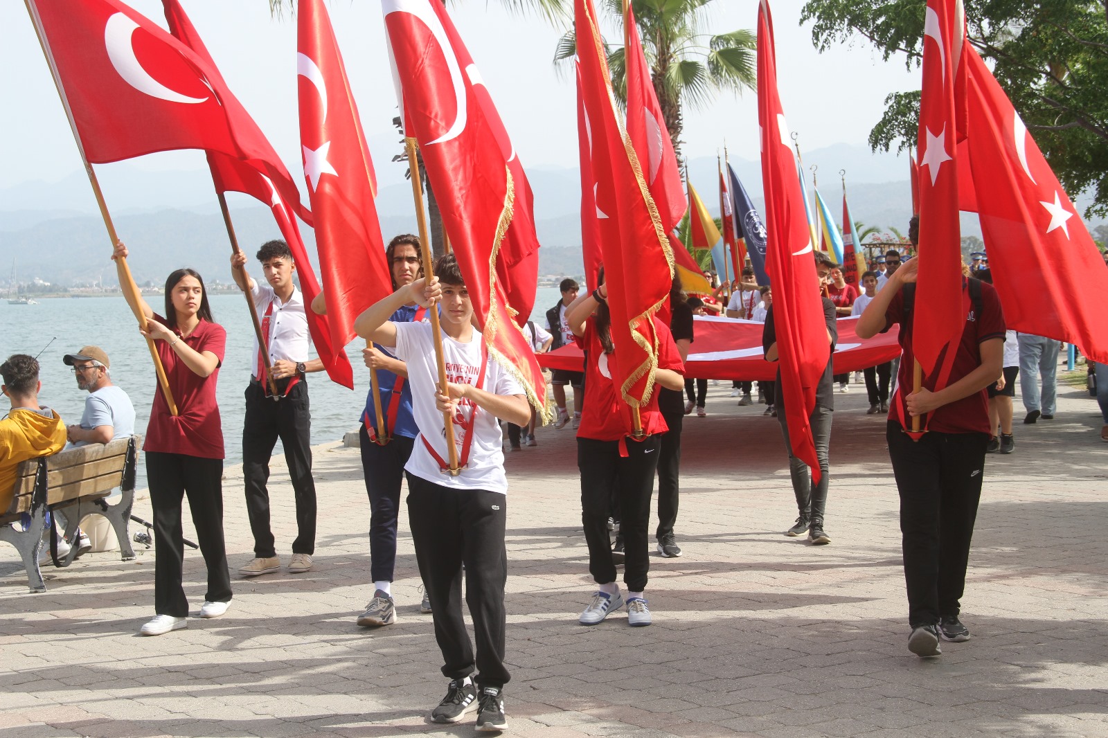 Fethiye’de 19 Mayıs Coşkusu Tören Ve Etkinliklerle Kutlandı (31)