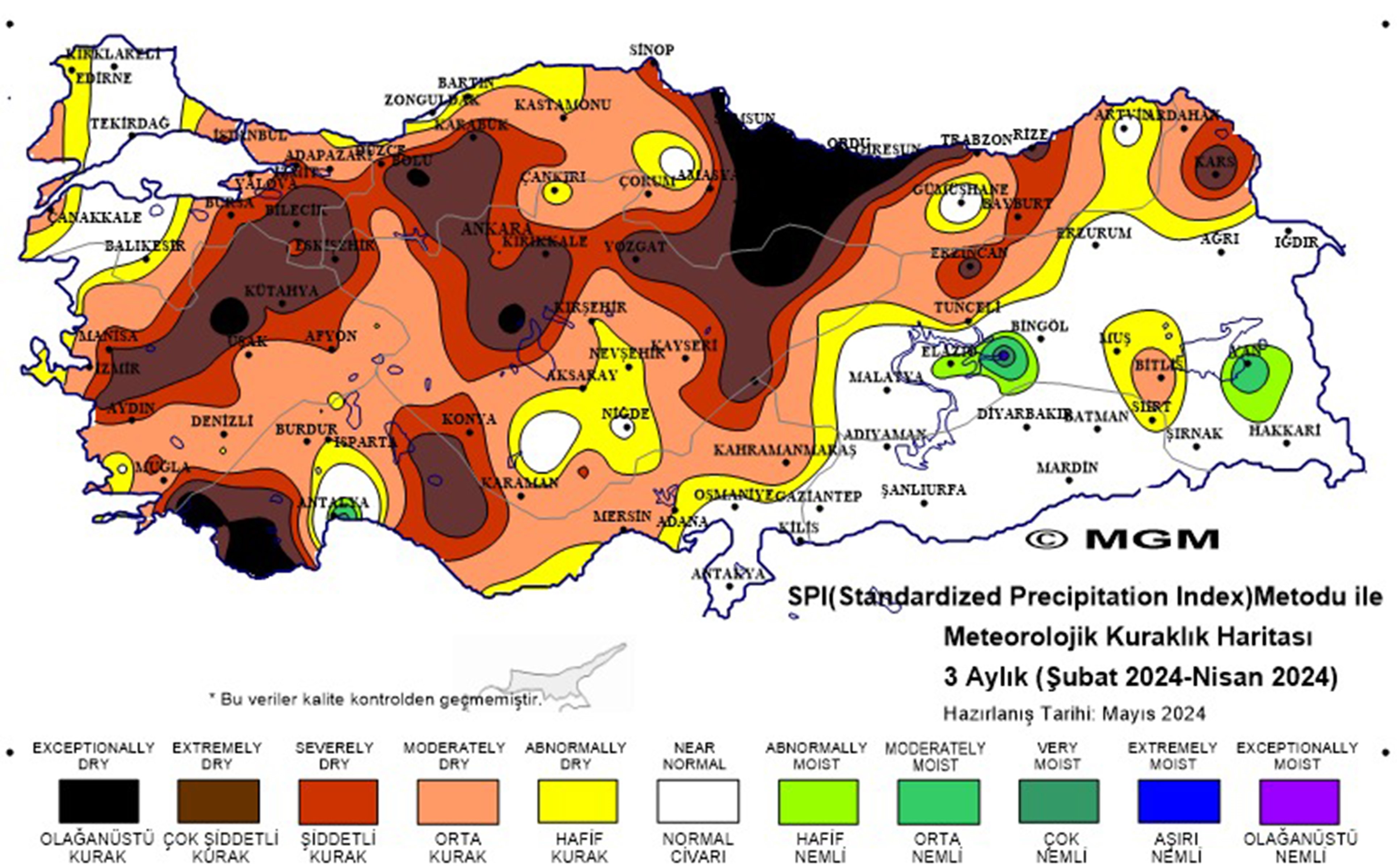 Son 53 Yılın En Sıcak Nisan Ayı (2)