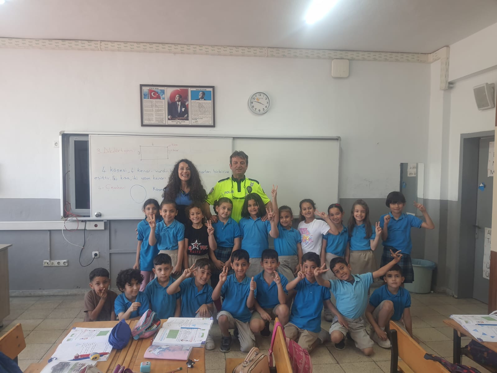 Trafik Haftasında Öğrencileri Bilgilendirdi (7)