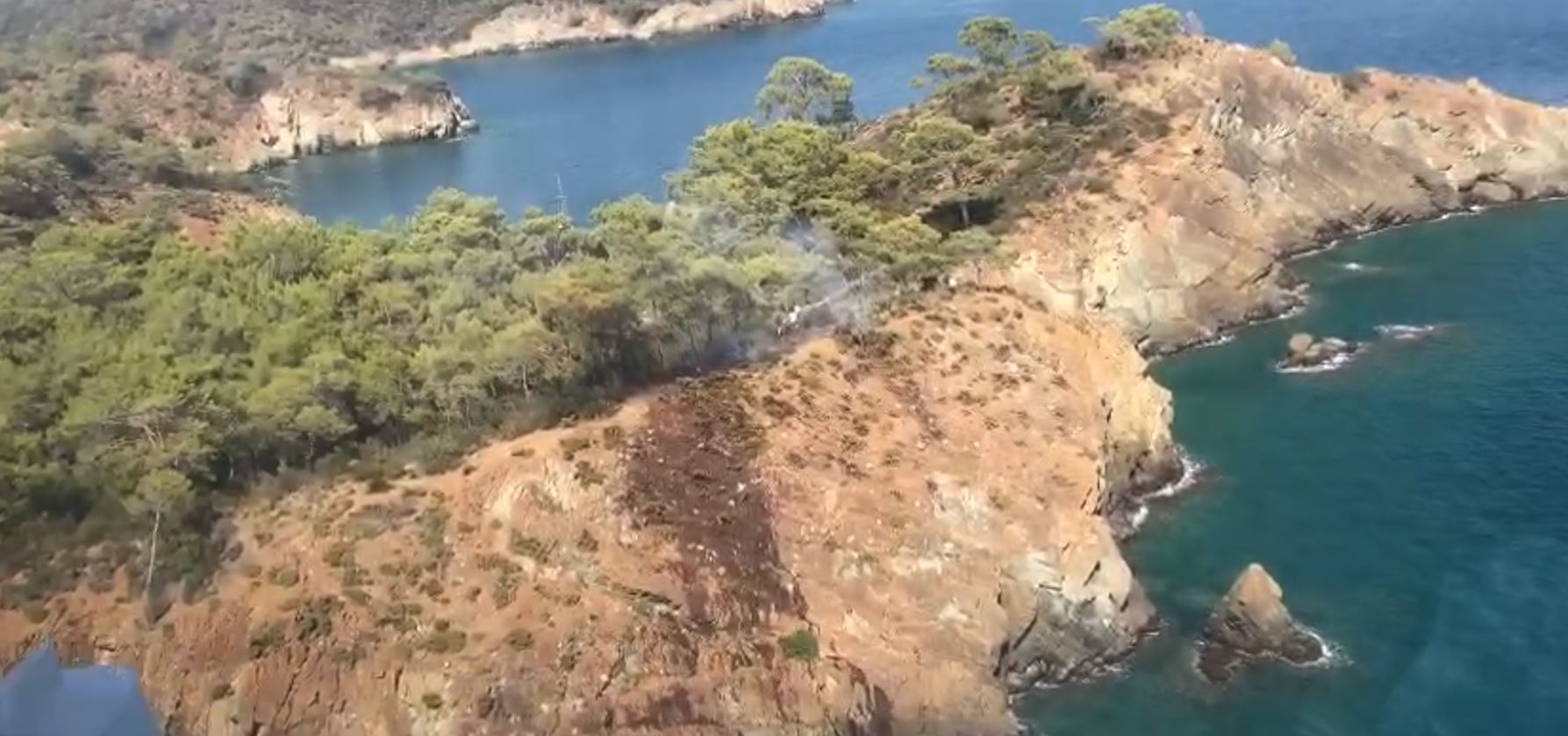 Fethiye Katrancı Koyu Yangın (5)