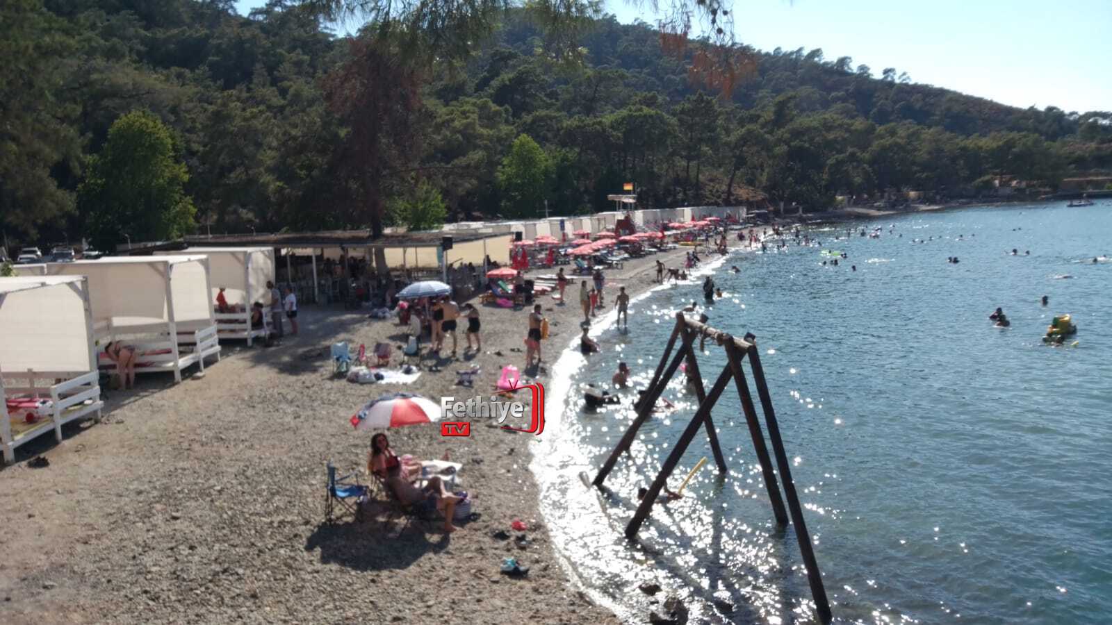 Fethiye Okulun İşlettiği Mavi Bayraklı Plaj Tatilcileri Ağırlıyor (1)