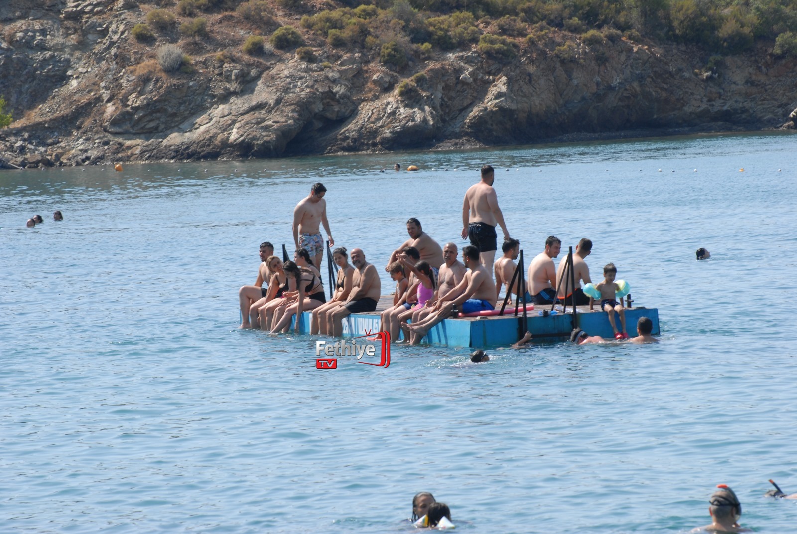Fethiye Okulun İşlettiği Mavi Bayraklı Plaj Tatilcileri Ağırlıyor (10)
