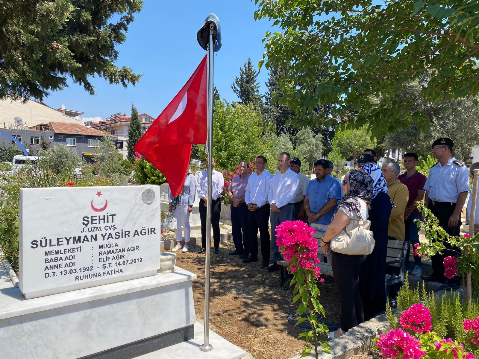 Fethiye'de Şehitlerimiz Unutulmadı (8)