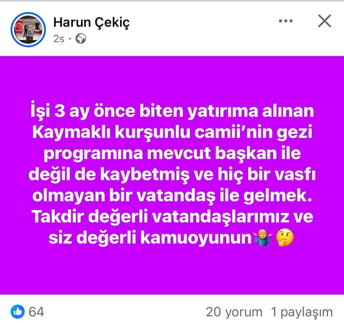 Mhp’li Başkan Ak Parti Milletvekilini Eleştirdi 2